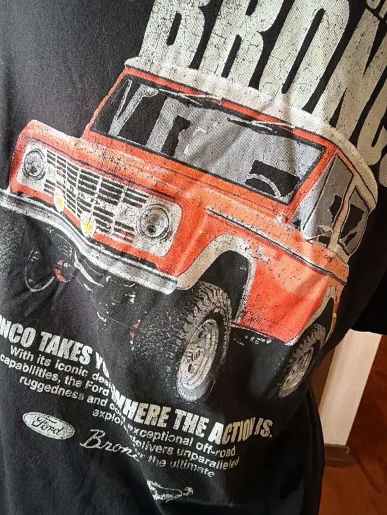 Hybrid Apparel Ford Bronco Classic Graphic T-Shirt 4