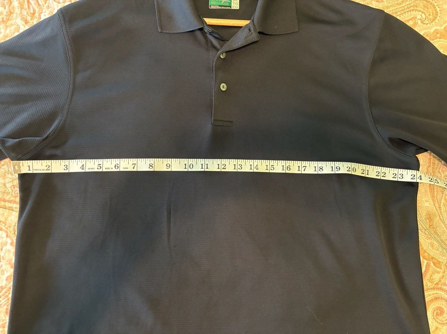 EUC Ben Hogan Performance Men's Solid Black Golf Polo Shirt, XL 5