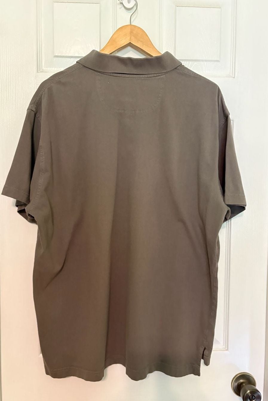 GUC St. John's Bay Short Sleeve Cotton Jersey Polo Shirt with Chest Pocket, XL 4