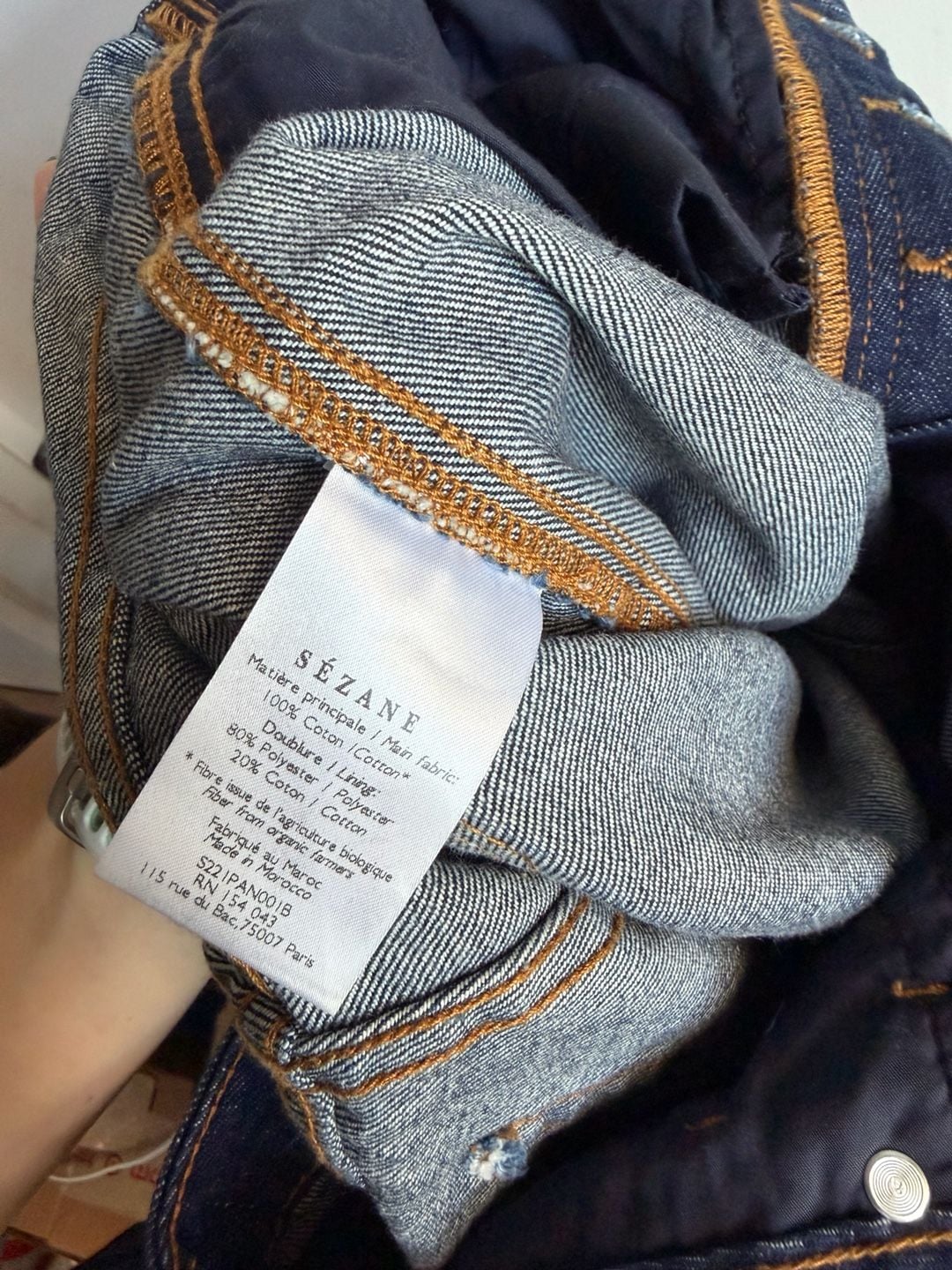 Sézane Denim Women's Straight Leg Jeans Size 28 7