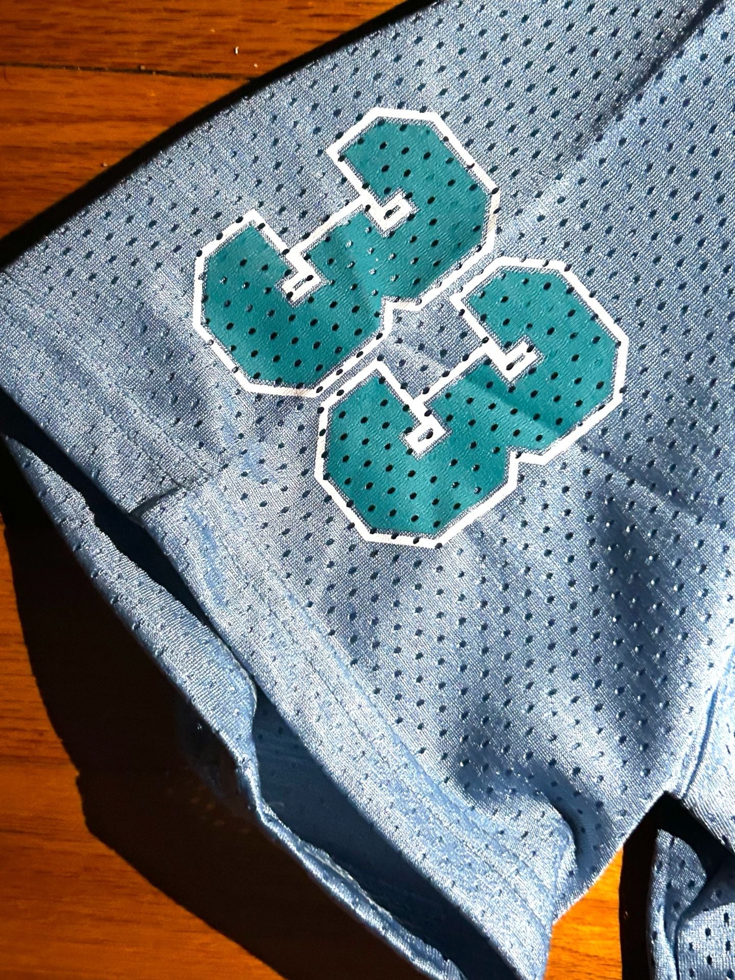 Chrome Hearts Mesh Stadium Jersey and Shorts Set in Light Blue 6
