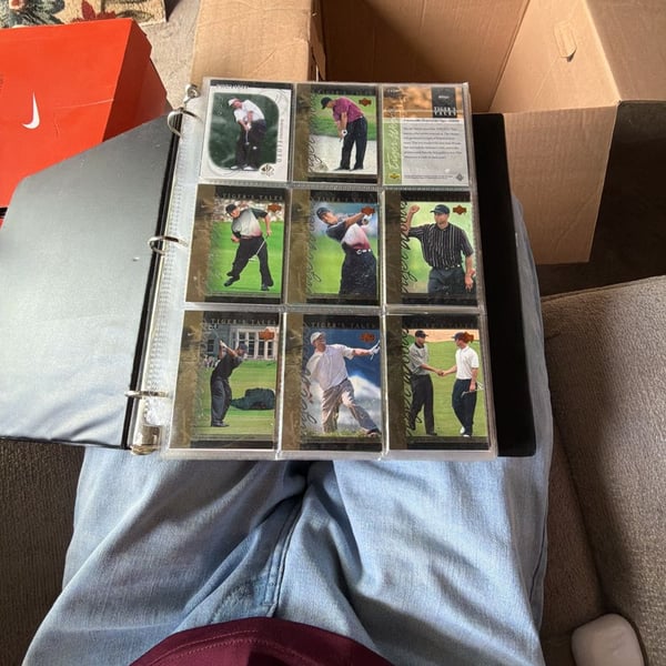 2001 Upper Deck Tiger's Tales Tiger Woods Rookie Trading Card Set