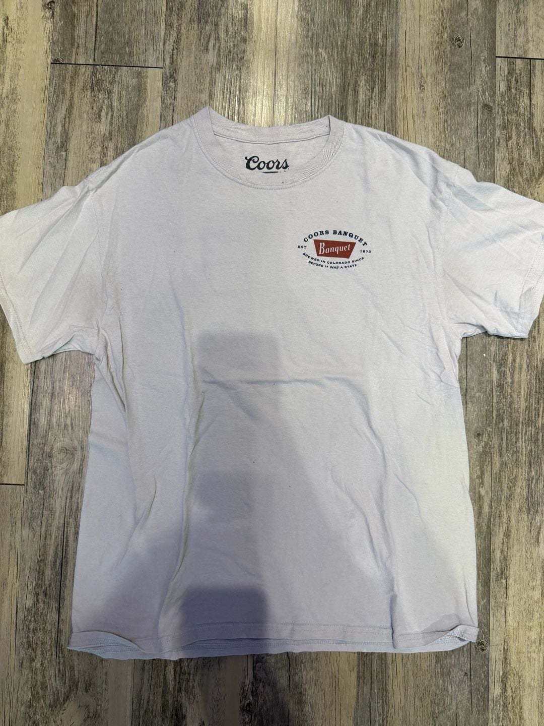 Coors Banquet Beer Official Licensed Graphic T-Shirt 2
