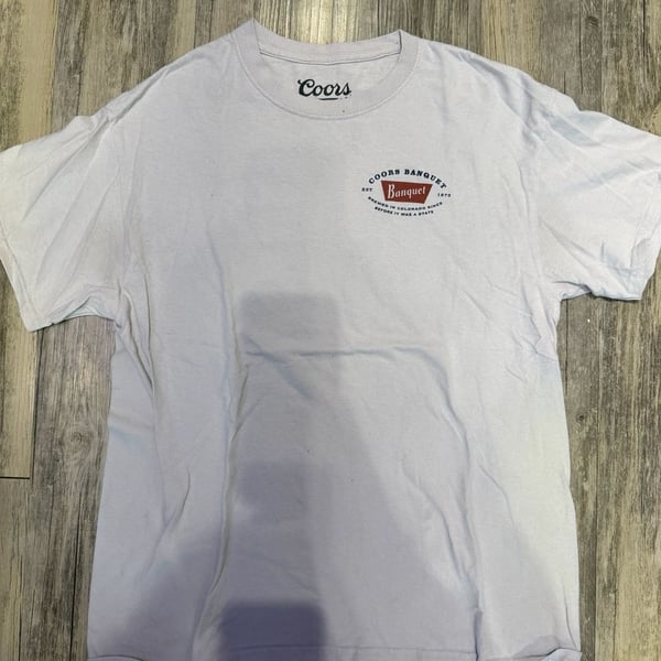 Coors Banquet Beer Official Licensed Graphic T-Shirt