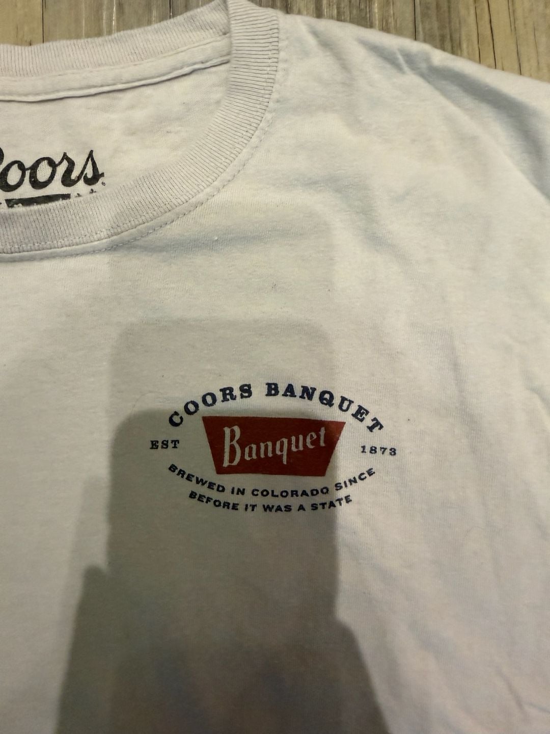 Coors Banquet Beer Official Licensed Graphic T-Shirt 3