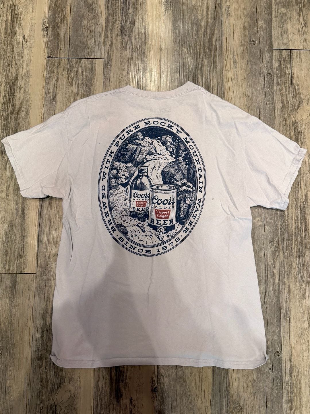 Coors Banquet Beer Official Licensed Graphic T-Shirt 5