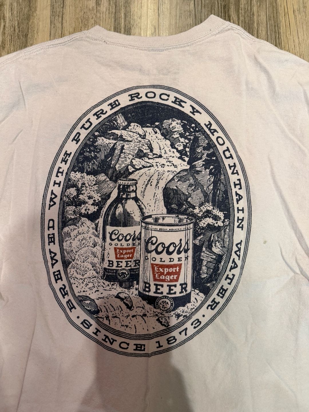 Coors Banquet Beer Official Licensed Graphic T-Shirt 6