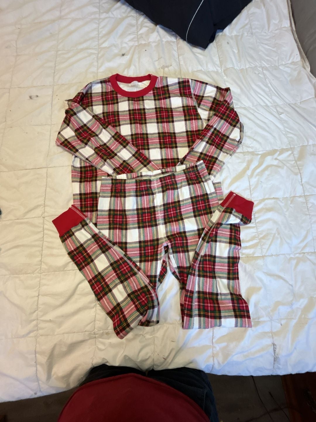 Hanna Andersson Holiday Plaid Organic Cotton Pajama Set 1