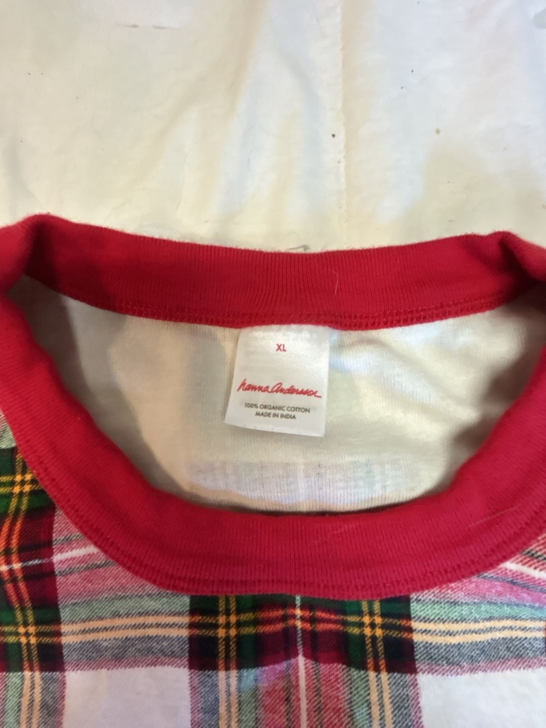 Hanna Andersson Holiday Plaid Organic Cotton Pajama Set 2