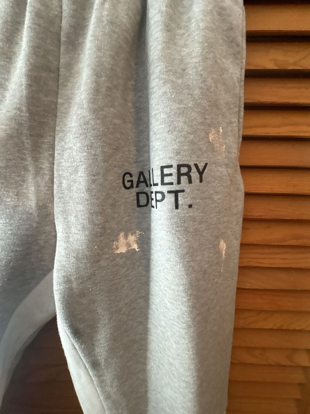Gallery Dept. Paint Splatter Colorblock Flare Sweatpants 3