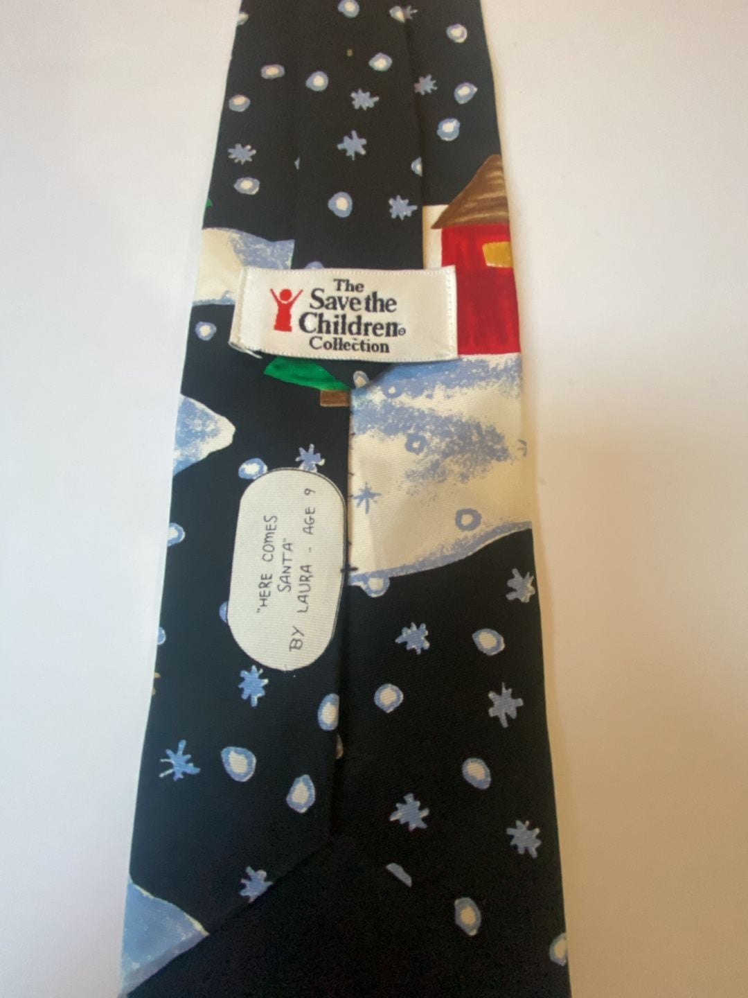 The Save the Children Collection 'Here Comes Santa' Silk Christmas Necktie 8