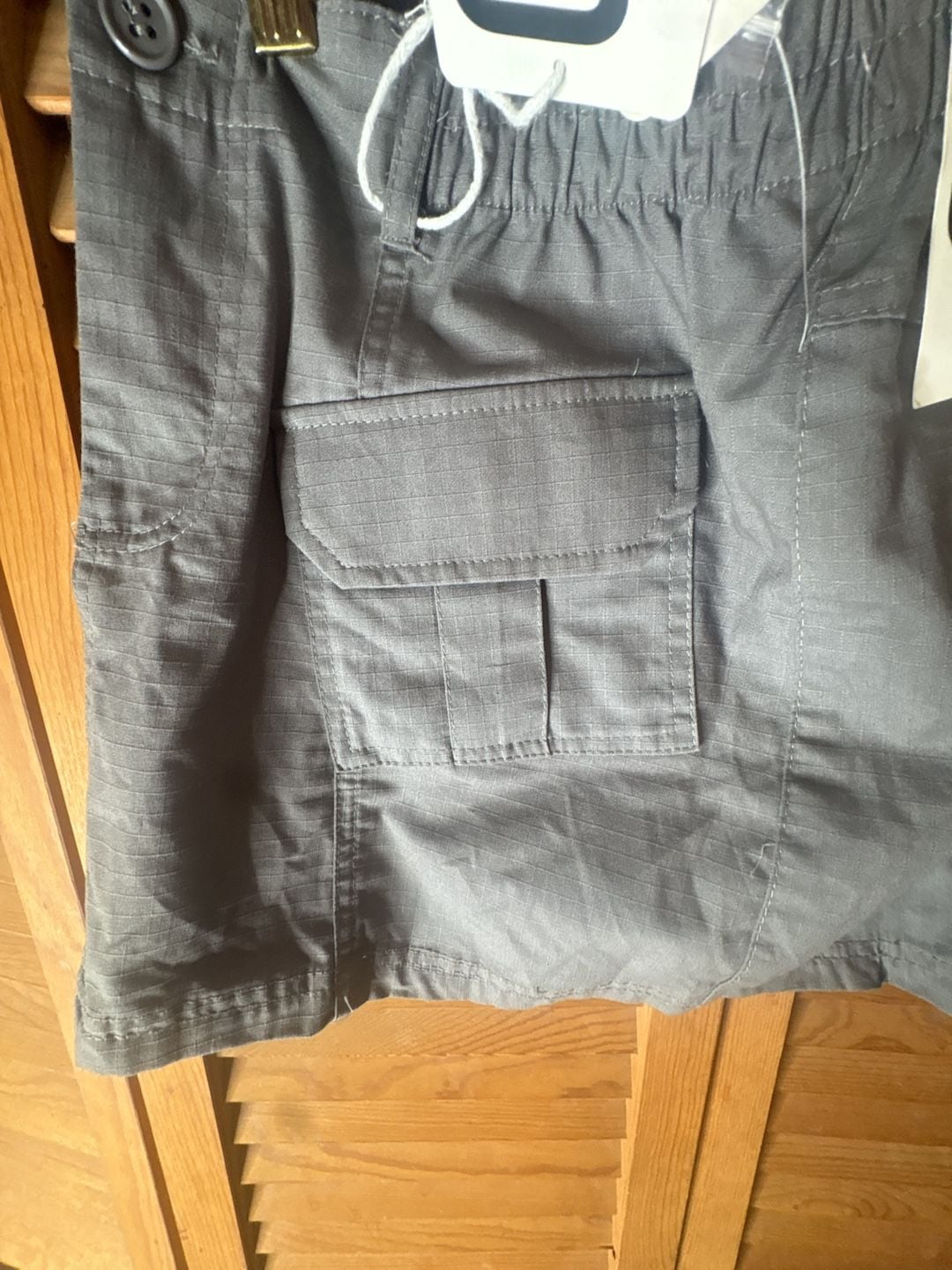 Orange Kiss Essentials Women's Grey Cargo Skirt 9