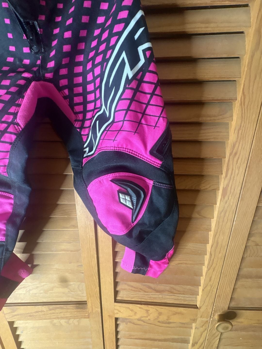 MSR Axis Youth Girls Motocross Racing Pants, Black/Pink, Size Y20 3
