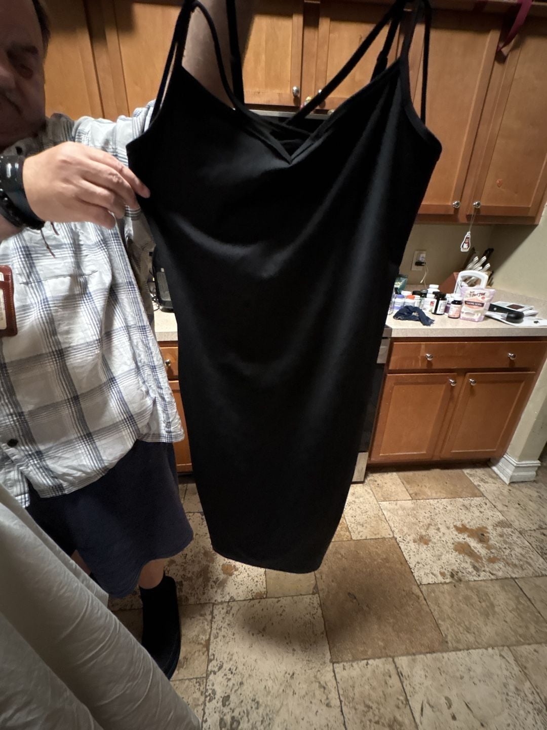 Torrid Foxy Strappy Cami Black Dress 3