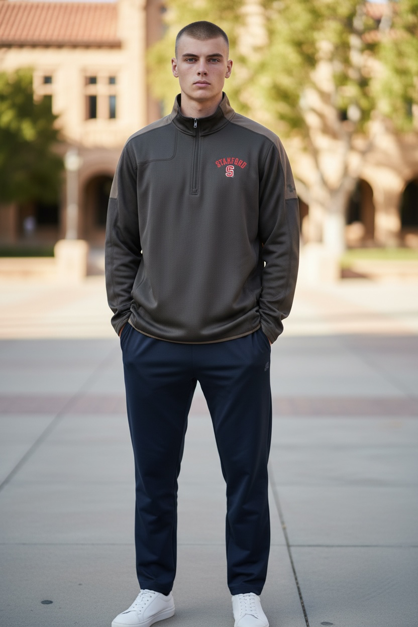Under Armour Stanford Cardinal Men's 1/4 Zip Pullover Jacket 2
