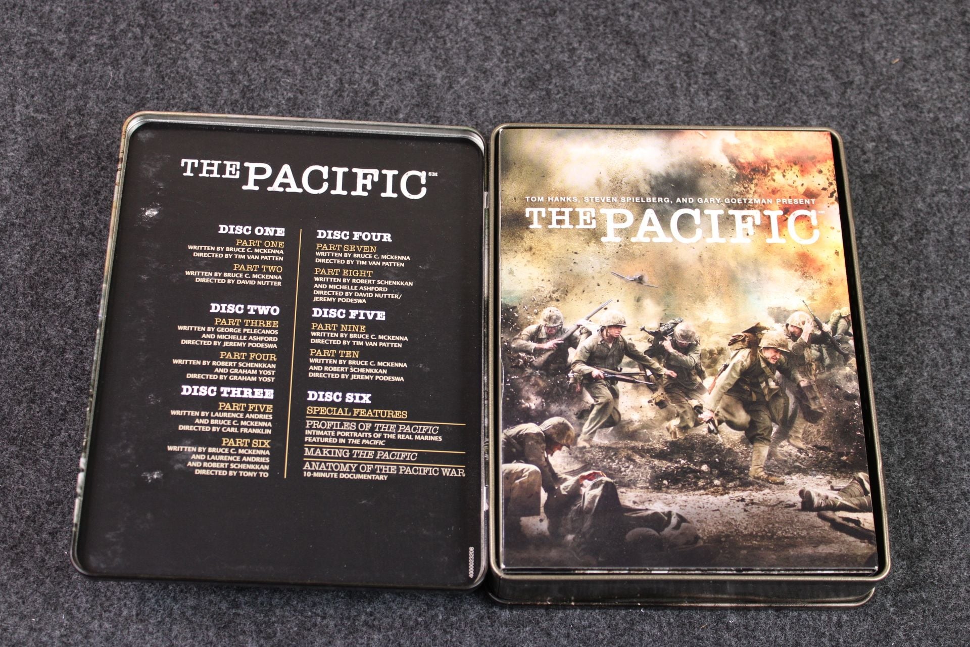 The Pacific HBO Complete Mini-Series 6-Disc DVD Collector's Tin Box Set 4
