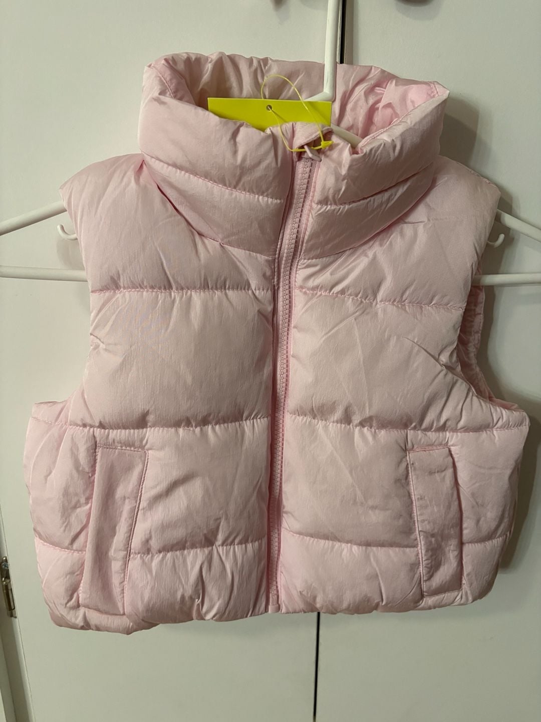 All in Motion Women's Lightweight Puffer Vest, Light Pink 1