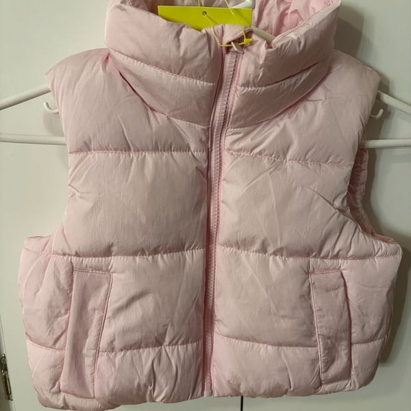 All in Motion Women's Lightweight Puffer Vest, Light Pink