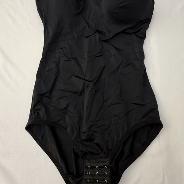 NWOT Marilyn Monroe Black Bodysuit Shapewear
