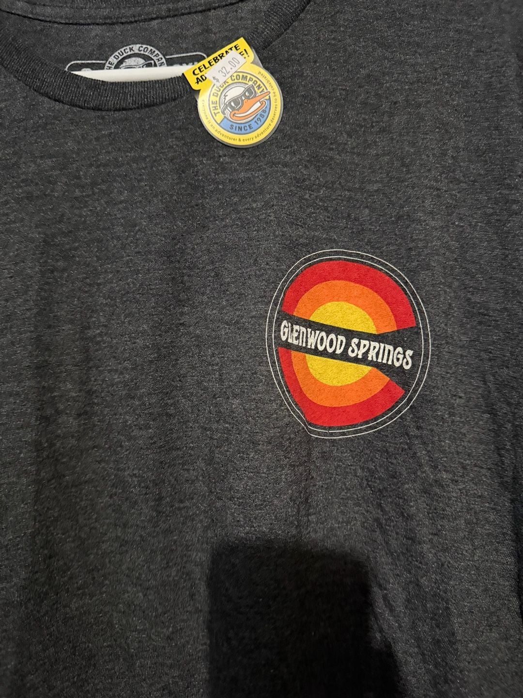 Glenwood Springs Colorado Mountain Sunset T-Shirt Mens 2XL NWT 3