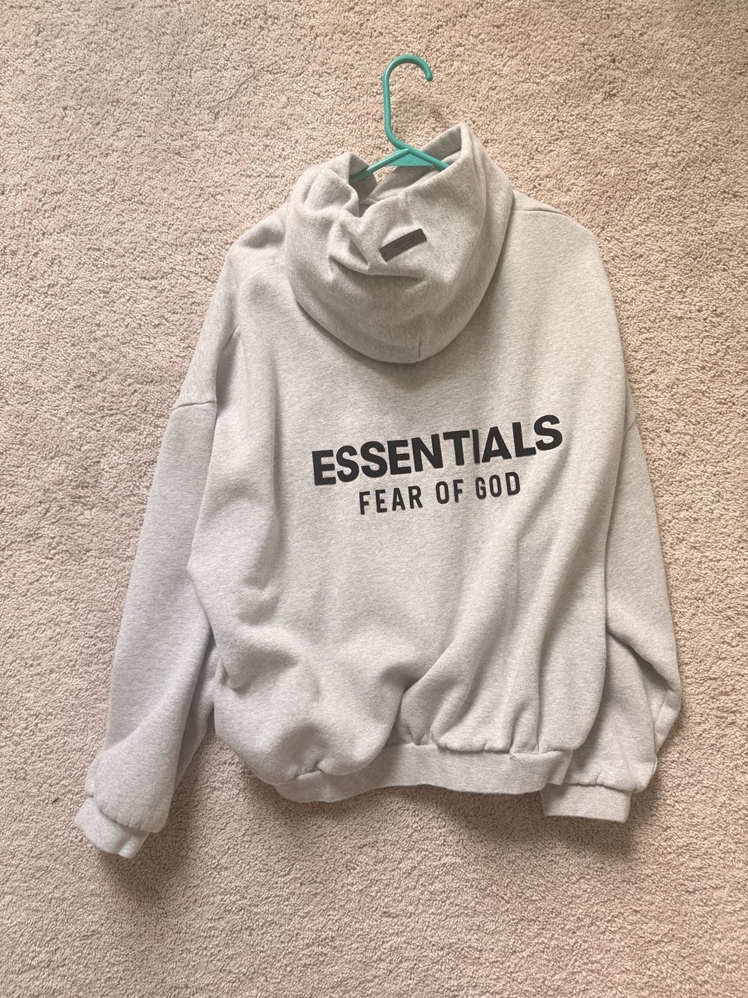 Fear of God Essentials Pullover Hoodie in Grey 3