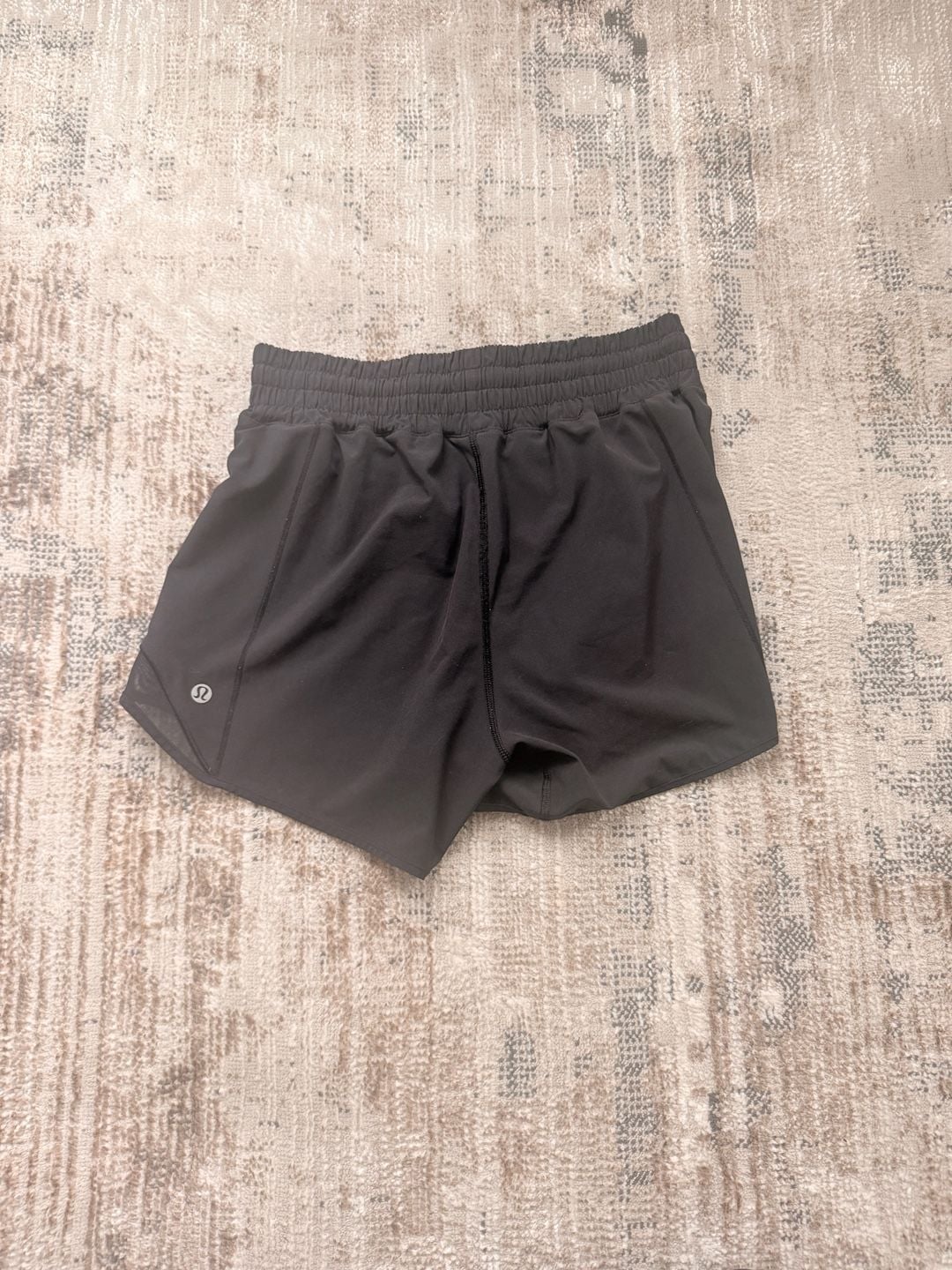 Lululemon Black High-Rise Lined Running Shorts 2