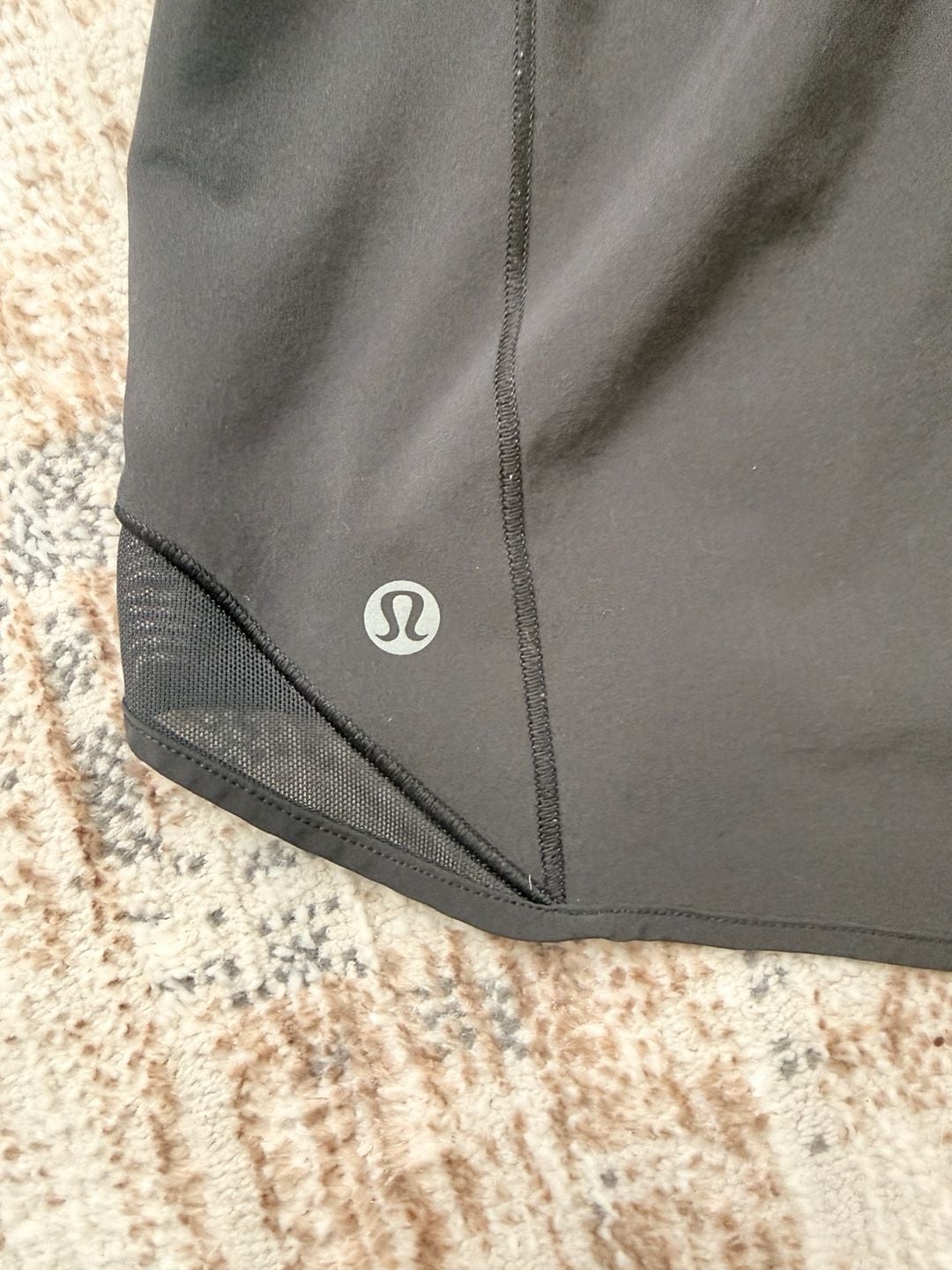 Lululemon Black High-Rise Lined Running Shorts 3