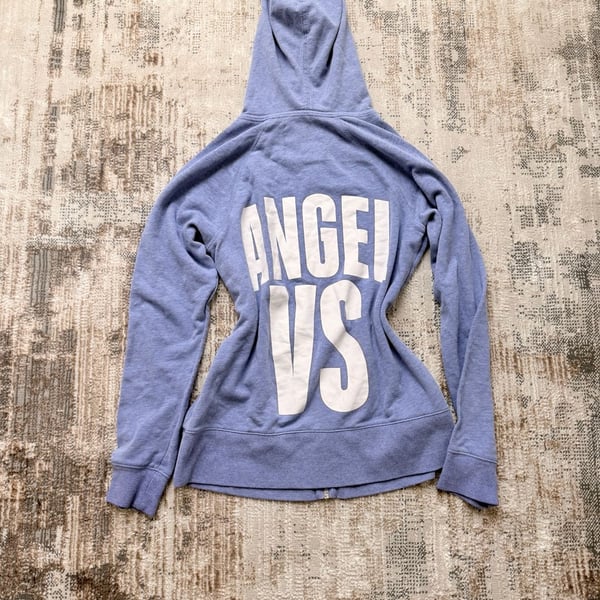 Victoria's Secret Angel VS Blue Full Zip Hoodie