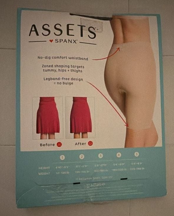 Assets by Spanx Shaping Shorts 1