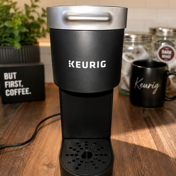 Keurig K-Mini Single Serve K-Cup Pod Coffee Maker in Matte Black