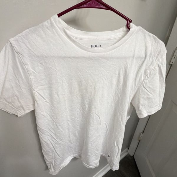 Polo Ralph Lauren Men’s T-Shirt Size Small White Classic Fit Cotton Tee