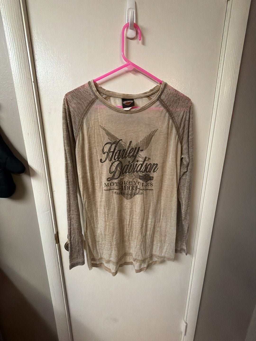 Harley-Davidson Landers Little Rock AR Long Sleeve Burnout Graphic Shirt 2