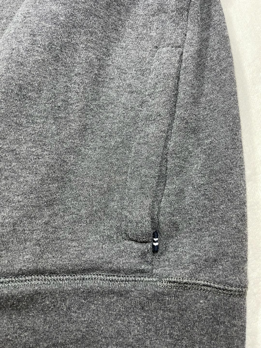 Nautica Men's Gray Long Sleeve Full-Zip Mock Neck Fleece Jacket 7