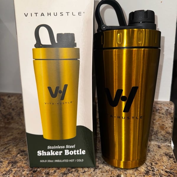 Stainless Shaker Bottle - 20 oz,