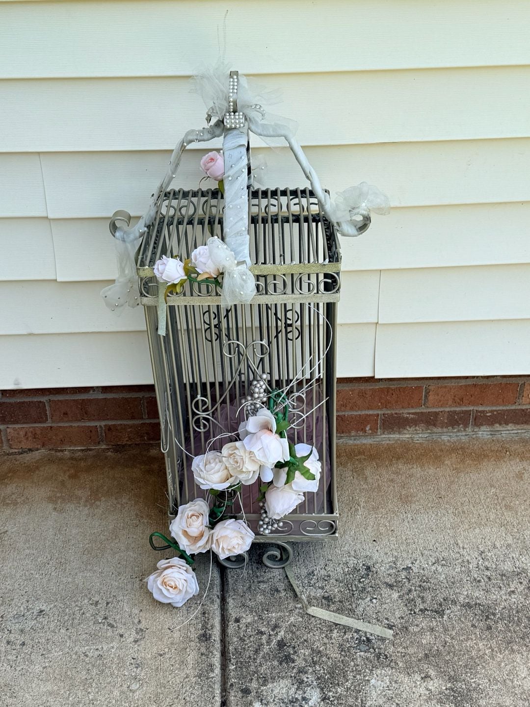 Vintage Style Decorative Metal Birdcage Wedding 1