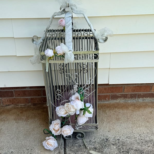 Vintage Style Decorative Metal Birdcage Wedding