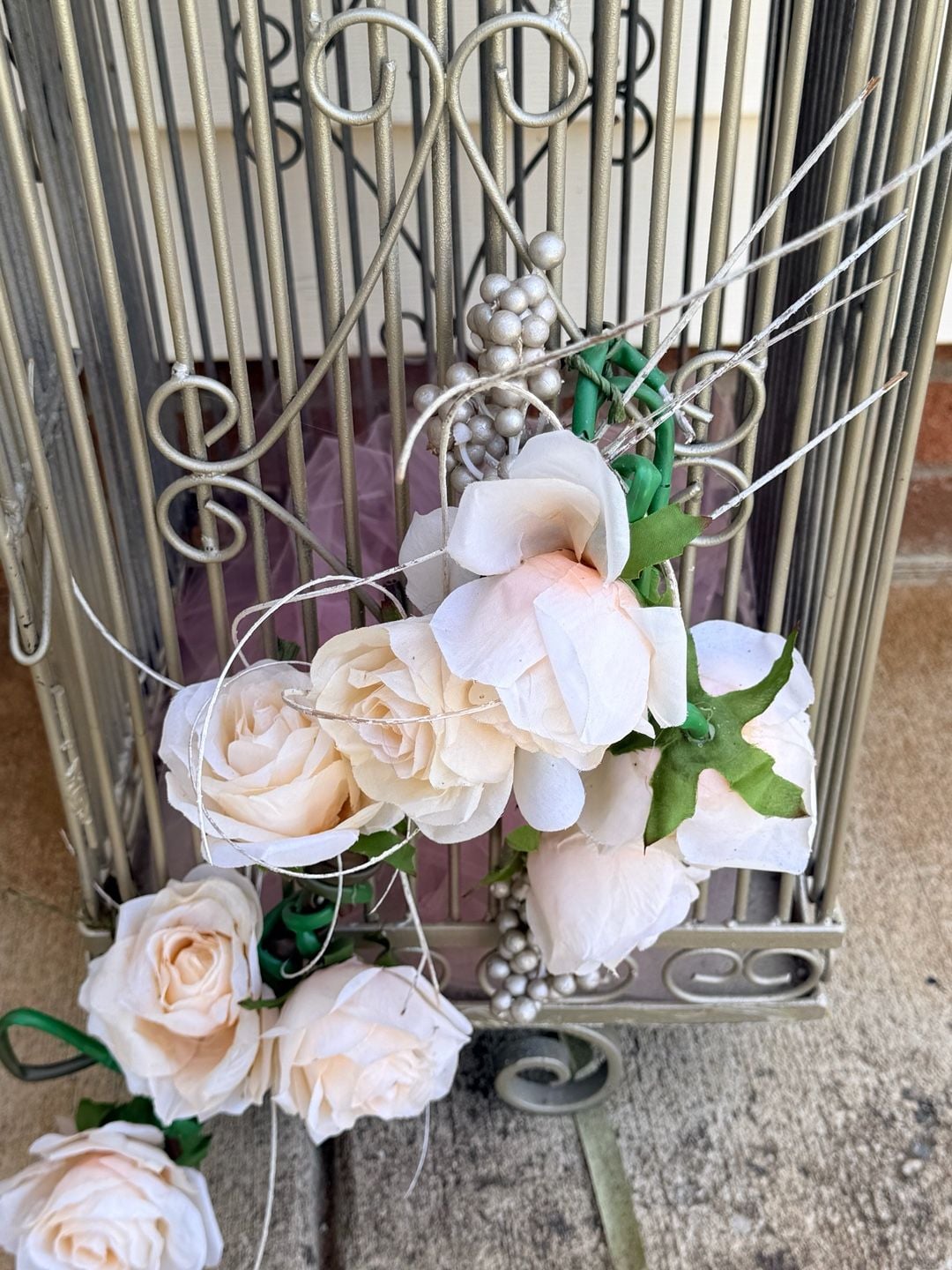 Vintage Style Decorative Metal Birdcage Wedding 2
