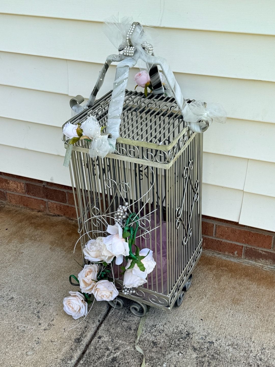 Vintage Style Decorative Metal Birdcage Wedding 4
