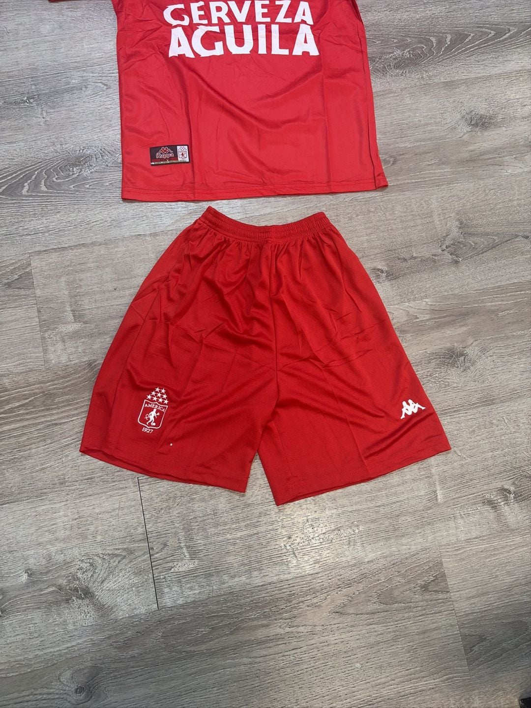 Kappa America de Cali 2000 Retro Home Jersey and Shorts Set 5