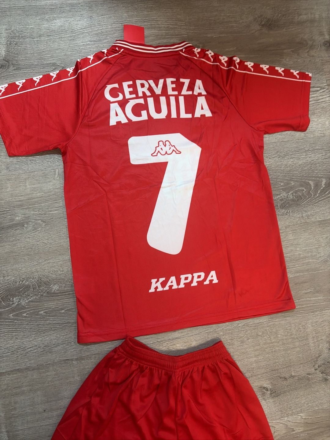 Kappa America de Cali 2000 Retro Home Jersey and Shorts Set 12