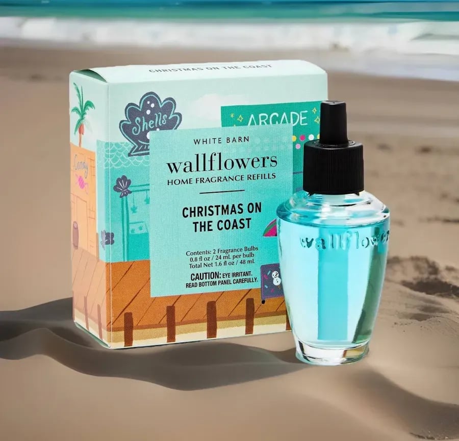 White Barn Bath & Body Works Christmas on the Coast Wallflowers Home Fragrance Refills 2-Pack 1