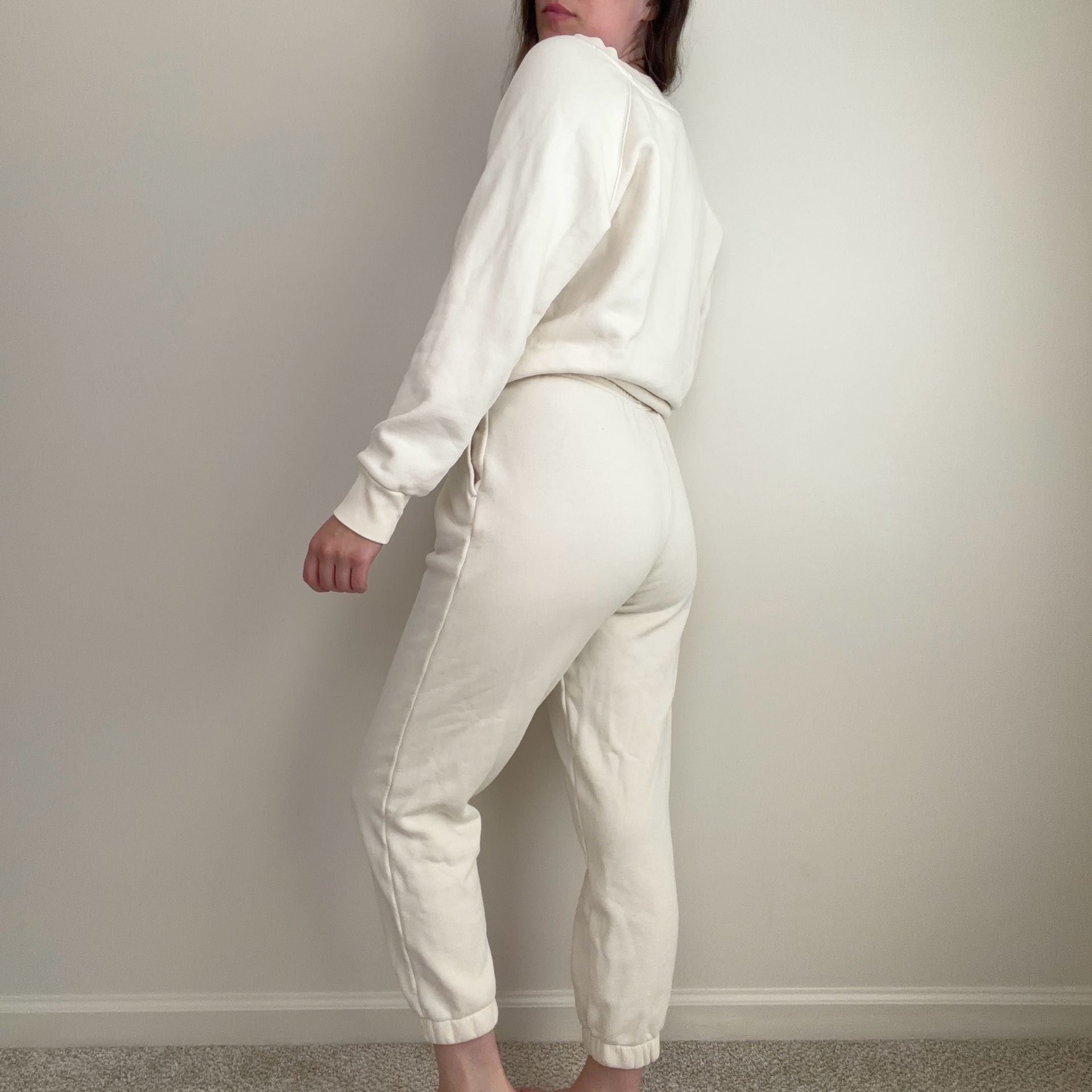 Universal Thread Ivory sweatshirt Lounge Set 3