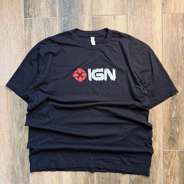 IGN Gaming Logo Graphic T-Shirt Black