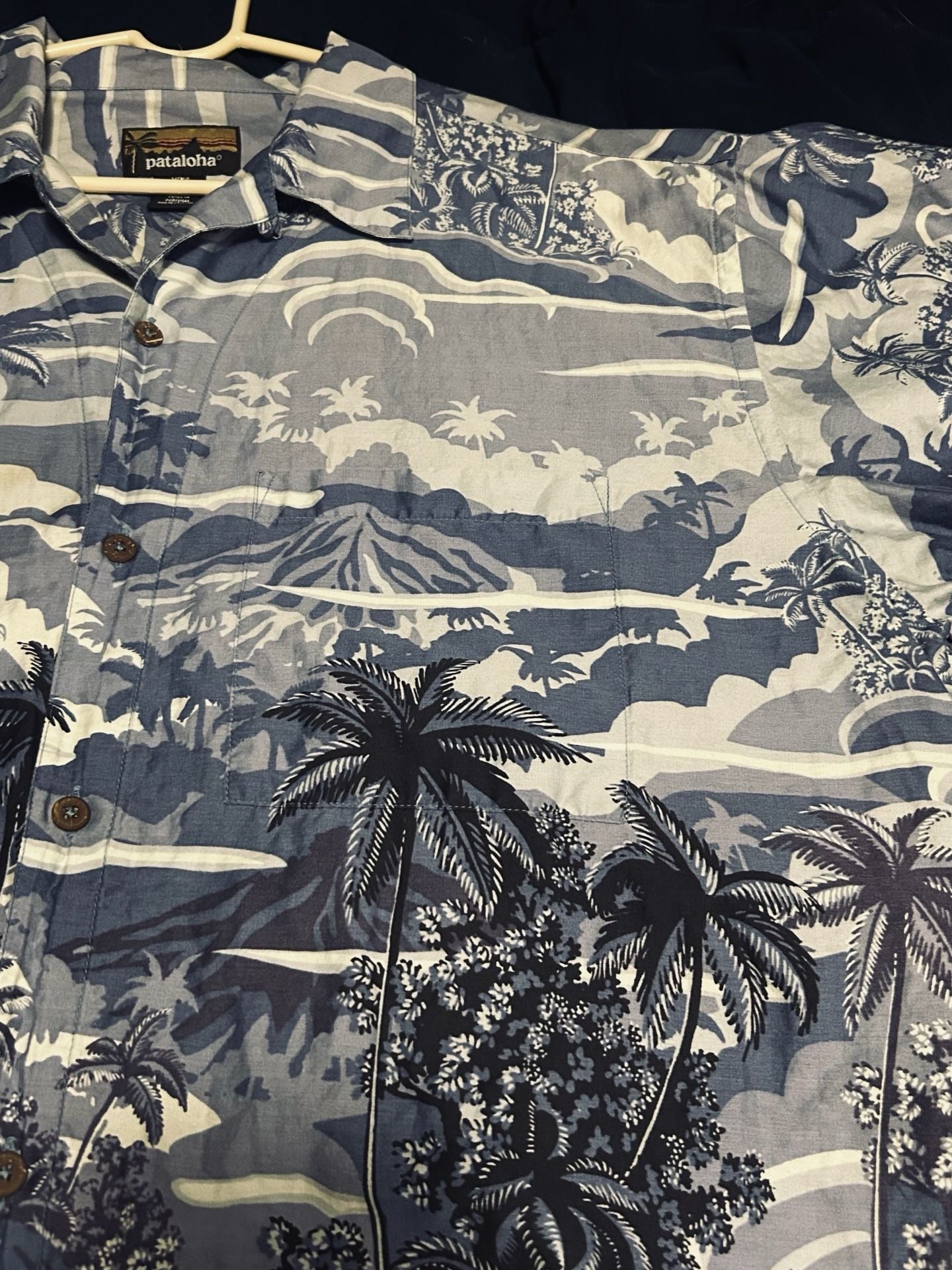Pataloha Vintage Aloha Girl Floral Button Up Shirt XXL 8