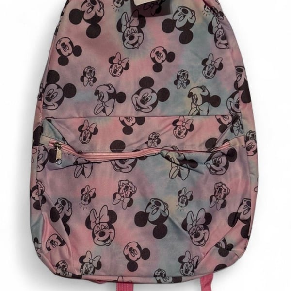 Disney Minnie Mouse Pastel Tie-Dye Print Backpack
