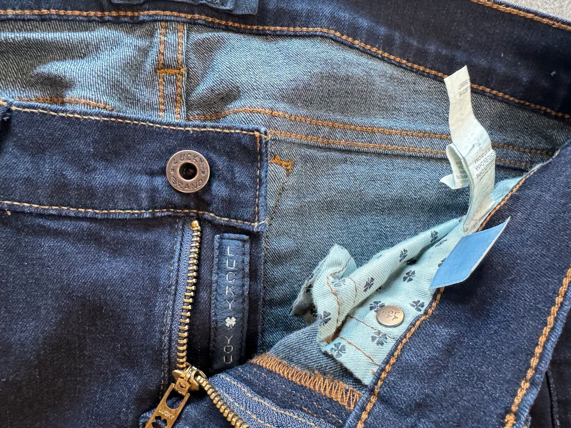 Lucky Brand Charlie Skinny Jeans in Dark Wash 7