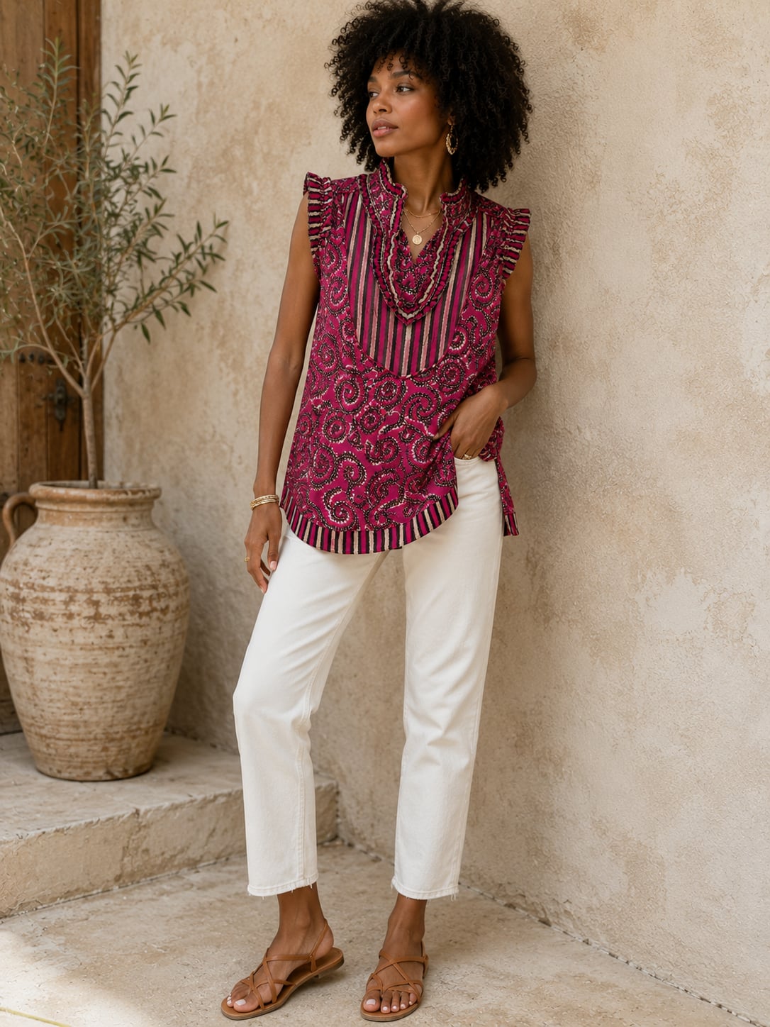 Tory Burch Purple Sleeveless Top Size 4 – alineconsignment, 1