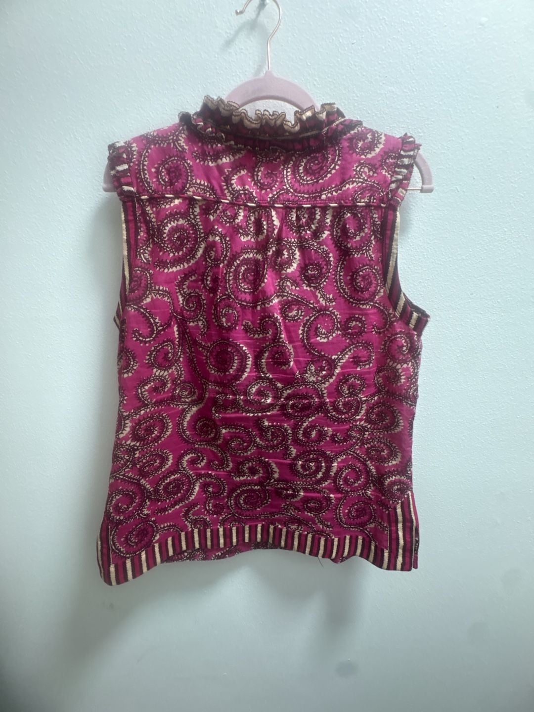 Tory Burch Purple Sleeveless Top Size 4 – alineconsignment, 4