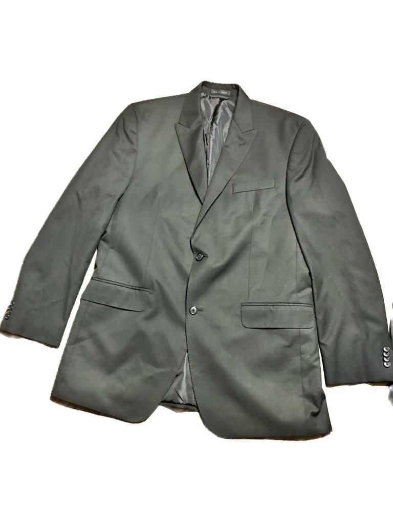 Sean John Men's Two-Piece Black Solid Suit 2
