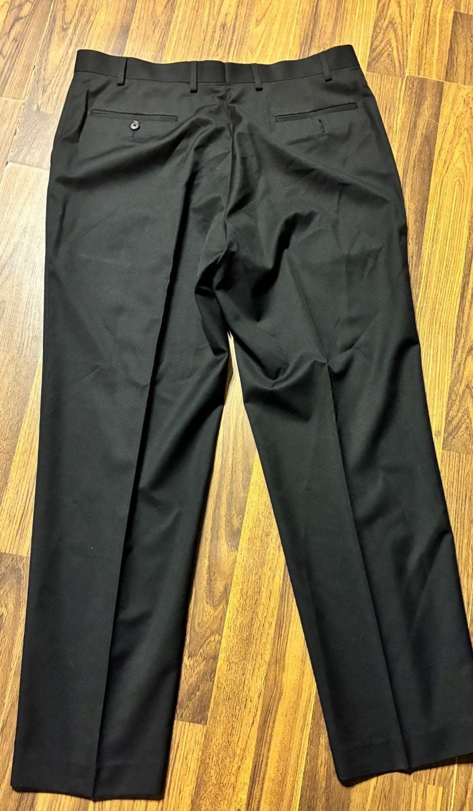 Sean John Men's Two-Piece Black Solid Suit 8